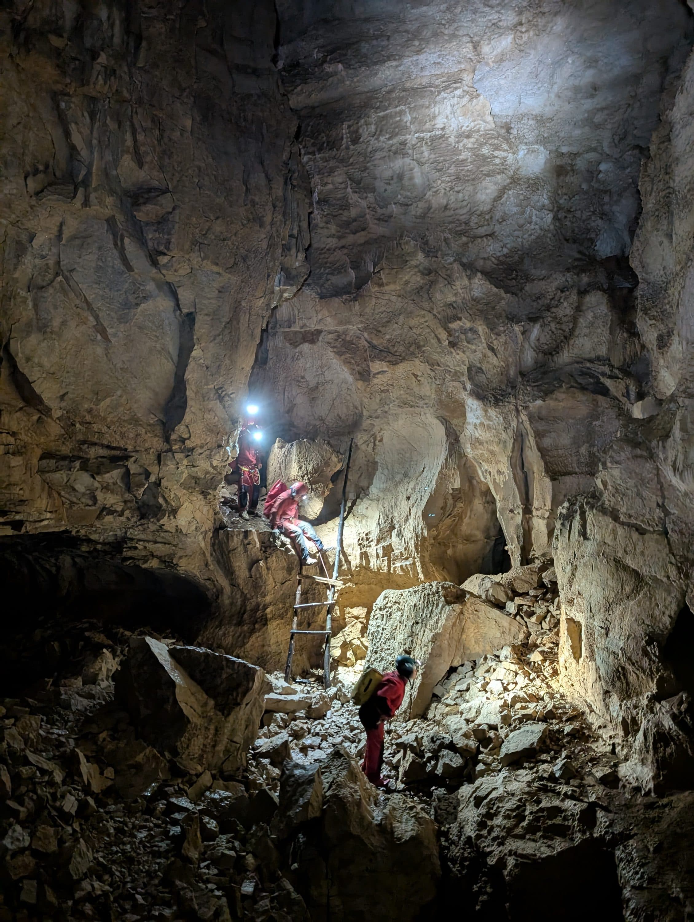 Wild Caving in Melouri Cave